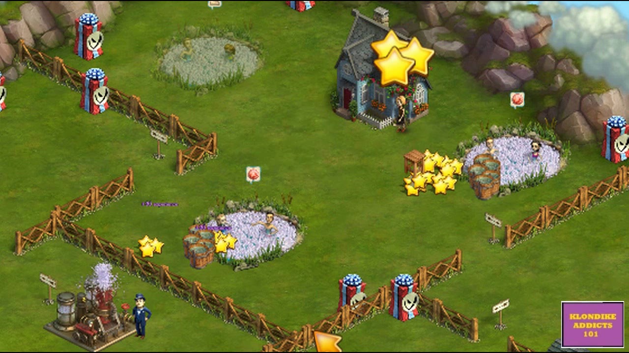 Локация золотая лихорадка клондайк карта