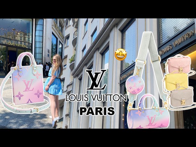 Louis Vuitton XL Spring Summer 2023 New Bags  Shopping in Paris- Avenue  Montaigne, Champs Elysees 