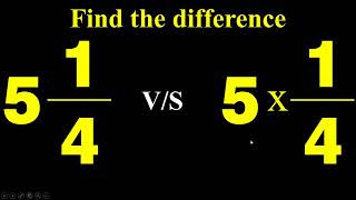 The Hidden Difference Between  5 1/4  and  5×1/4 | #softech_computer_academy_hassan