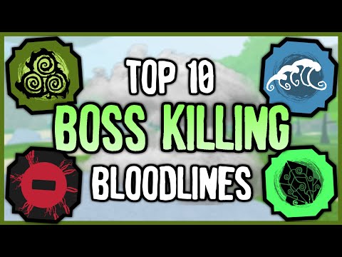 Top 10 BEST Bloodlines For PVE in Shindo Life | Shindo Life Bloodline Tier List