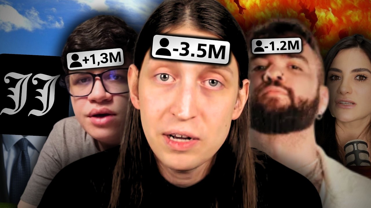 Youtubers mais ODIADOS x AMADOS de 2026