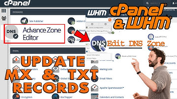 How to update MX & TXT records in cPanel and WHM [Easy method] ☑️