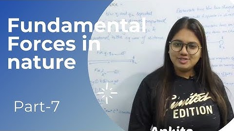 Fundamental Forces in Nature-Introduction to Physics part-7 by Ankita