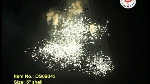 43-5INCH DISPLAY SHELL WHITE STROBE WATERFALL