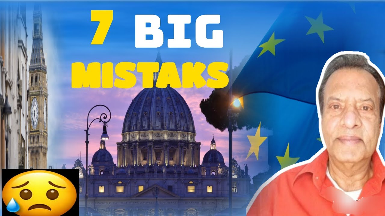 Europe Ja Kar Pakistanis Ki 7 Biggest Mistakes 😱 | Europe Reality 2026