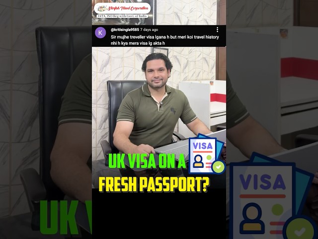 UK Visa on Fresh Passport  #ukvisa #schengenvisa #visaapplication #visaprocess