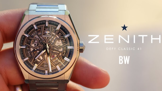 Time+Tide x Zenith Defy Classic Skeleton Night Surfer - Specs & Price