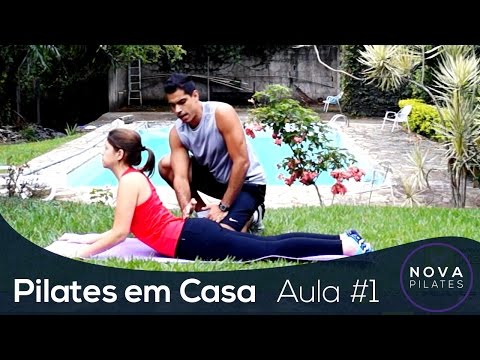 Pilates em Casa - Aula Nº1 - NÍVEL INICIANTE