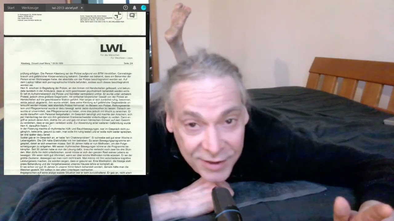 1ter Fake Bericht - Gang Stalking is made and conduceted by Weisskittel - Nie wieder ...!