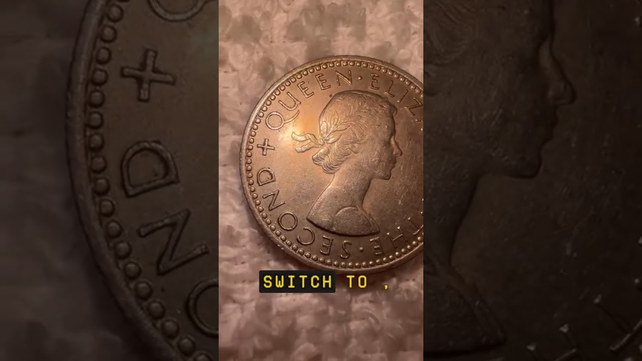 Rare 1953 New Zealand Six Pence Coin  in great condition.subscribe&thanks for watching