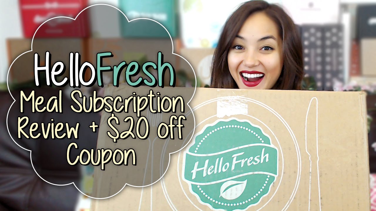 Our First HelloFresh Meal Subscription Review Nov 2014 + 20 off