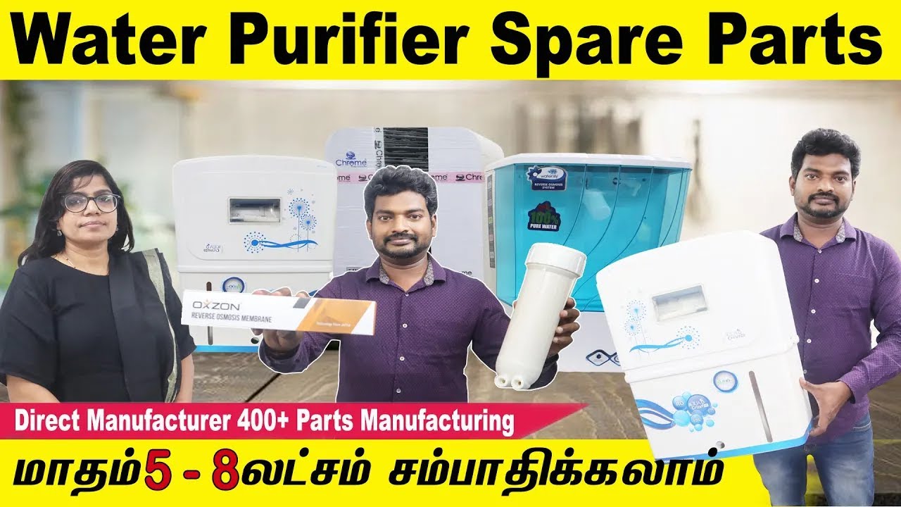 Water Purifier Spare Parts Manufacturers RO Water Business Idea In