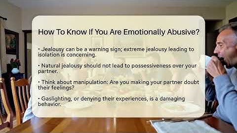 How To Know If You Are Emotionally Abusive? - The Love Workshop