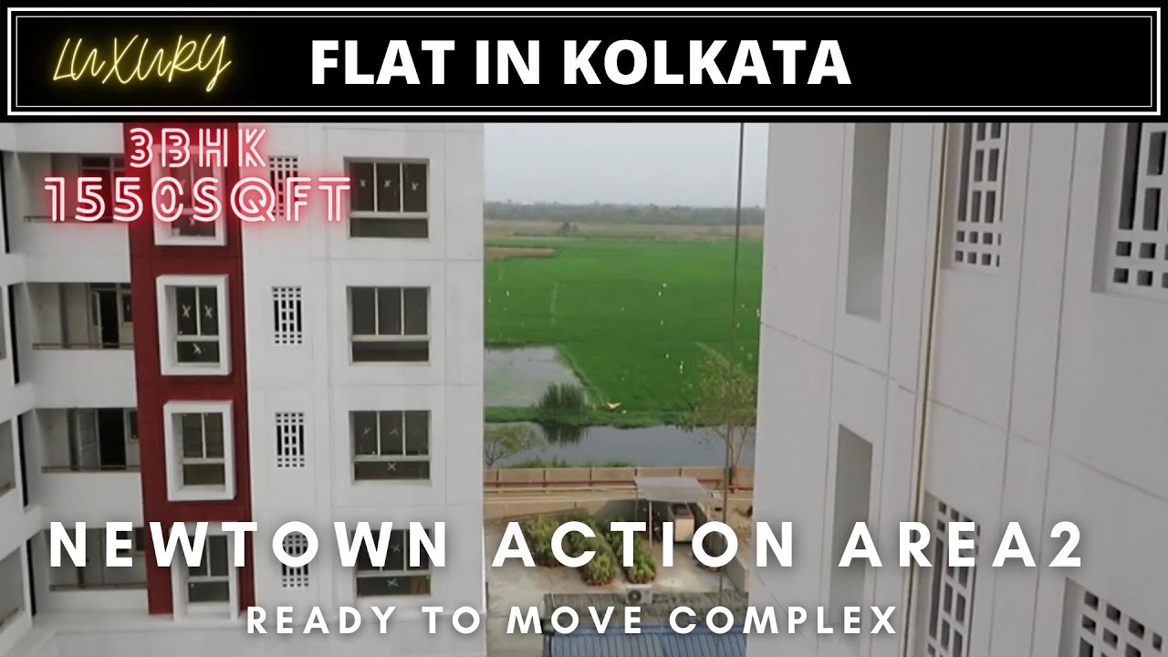 Ready 3Bhk flats in Newtown Action Area 2 Kolkata M +918100293325