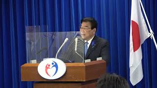 Press Conference of Jul 5 2022 【厚生労働省】厚生労働大臣記者会見（2022年7月15日）