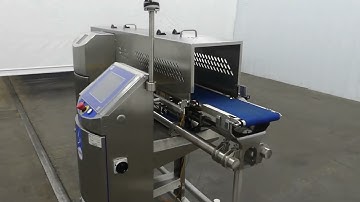E21183 - Loma CW3 3 Belt Checkweigher With Push Arm Reject