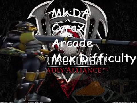 Mortal Kombat: Deadly Alliance - Arcade Max Difficulty as Cyrax