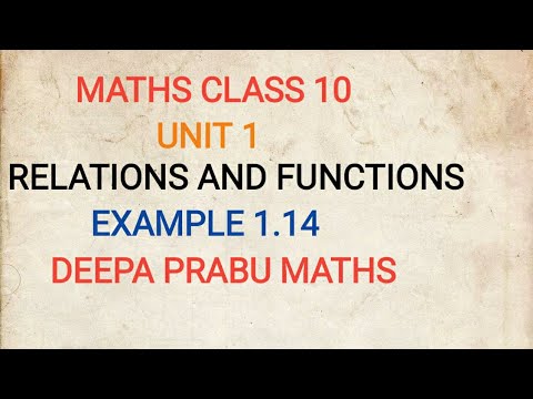 10th Maths Unit 1 Example 1.14 - YouTube