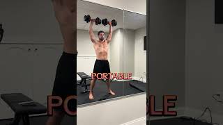 Must-Have Home Gym Adjustable Dumbbells! #gymequipment #gymhacks #gymgoals #fitnessjourney #fitness