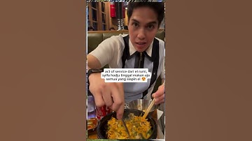 el rumi siapin makanan buat syifa hadju #elrumi #syifahadju