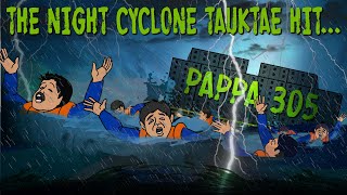 Pappa 305's dramatic rescue by Indian Navy in the face of cyclone Tauktae's fury. #searchandrescue