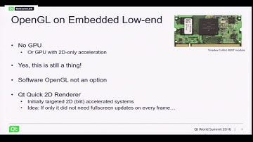 QtWS16- Qt Quick Scene Graph Advancements in Qt 5.8 and Beyond, Laszlo Agocs, The Qt Company