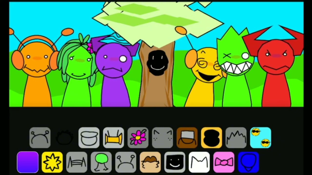 Модификация Incredibox Sprunki Kino (Sprunked) 🌞 Новые персонажи Kino и новые звуковые слоты в иг...