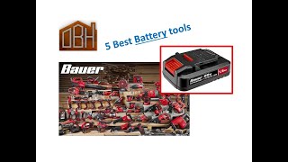 Bauer Battery Powered Top 5