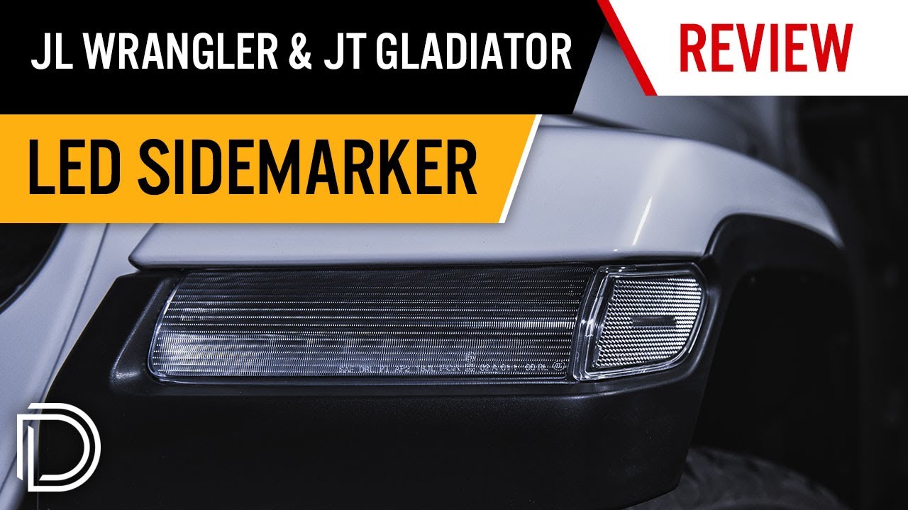 18y- ジープ ラングラー JL | LEDサイドマーカー スモークレンズ