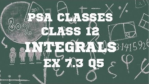 Ex 7.3 Q5 | Integrals | Chapter 7 | Integration using Trigonometric Identities | CBSE Math |