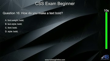 Certified Information Systems Security Professional CSS Exam Beginner quiz video