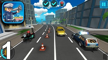 PLAYMOBIL POLICE Walkthrough Gameplay Part 1 - Levels 1 2 3 4 5 (iOS Android)