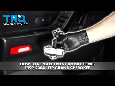 How to Replace Front Door Checks 1999-2004 Jeep Grand Cherokee