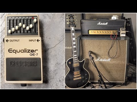 Can you get Slash’s and Van Halen’s tones with a BOSS EQ Pedal?