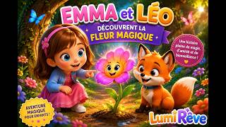 Emma Et Léo Découvrent La Fleur Magique Une Histoire Pour Enfants Dessin Animé En Français