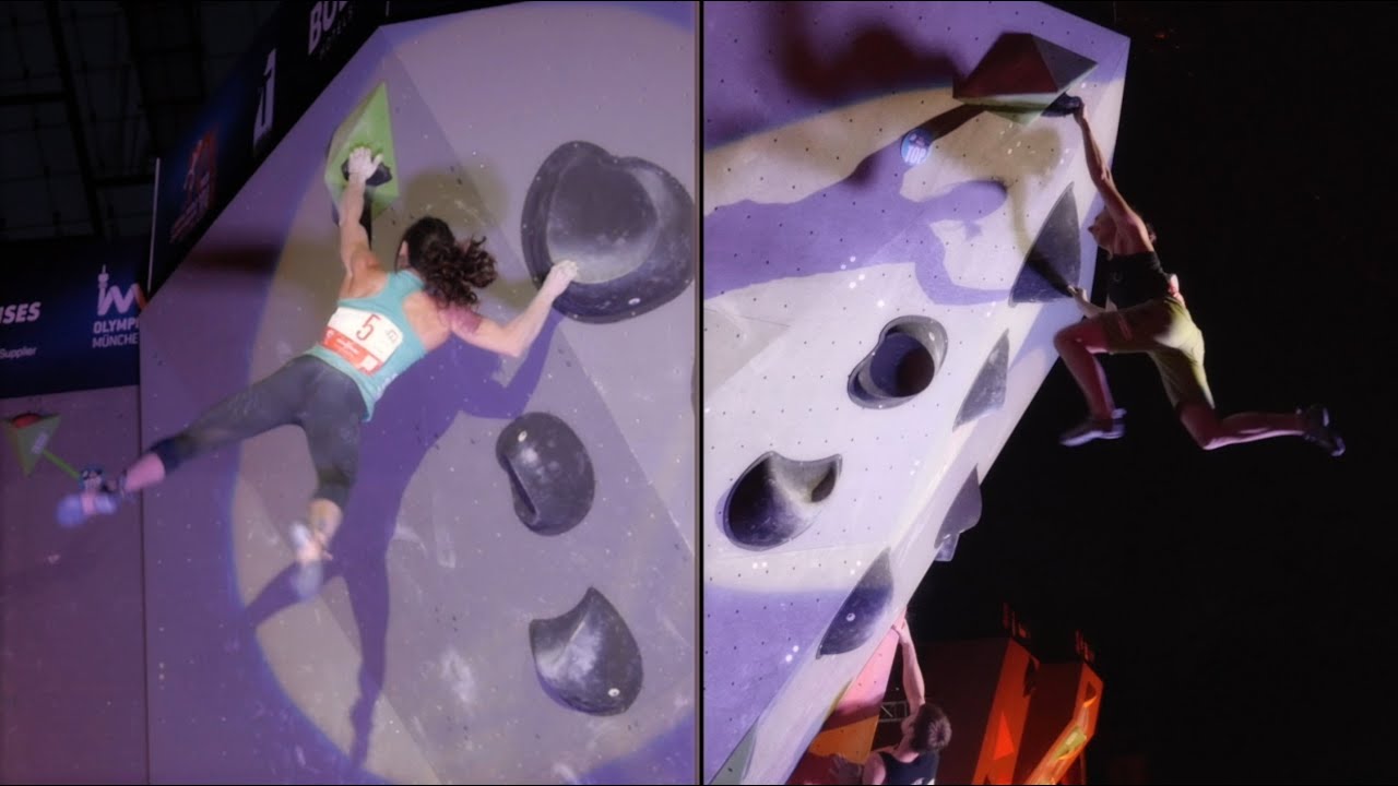 Bouldering World Championships, female podium compared YouTube