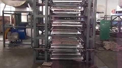 FC-ZMW-3 with multi layer drying line  800-1000pcs/h