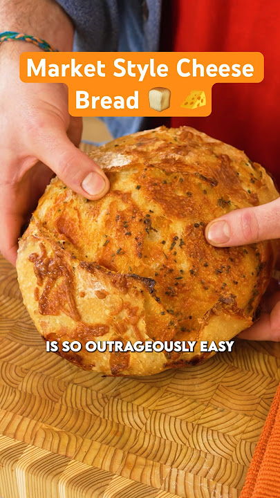 How to make No-Knead Cheese Bread!