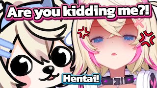 Mococo dies because Fuwawa can't stop talking about hentai
