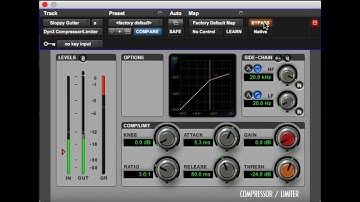 How To Use a Compressor in Pro Tools