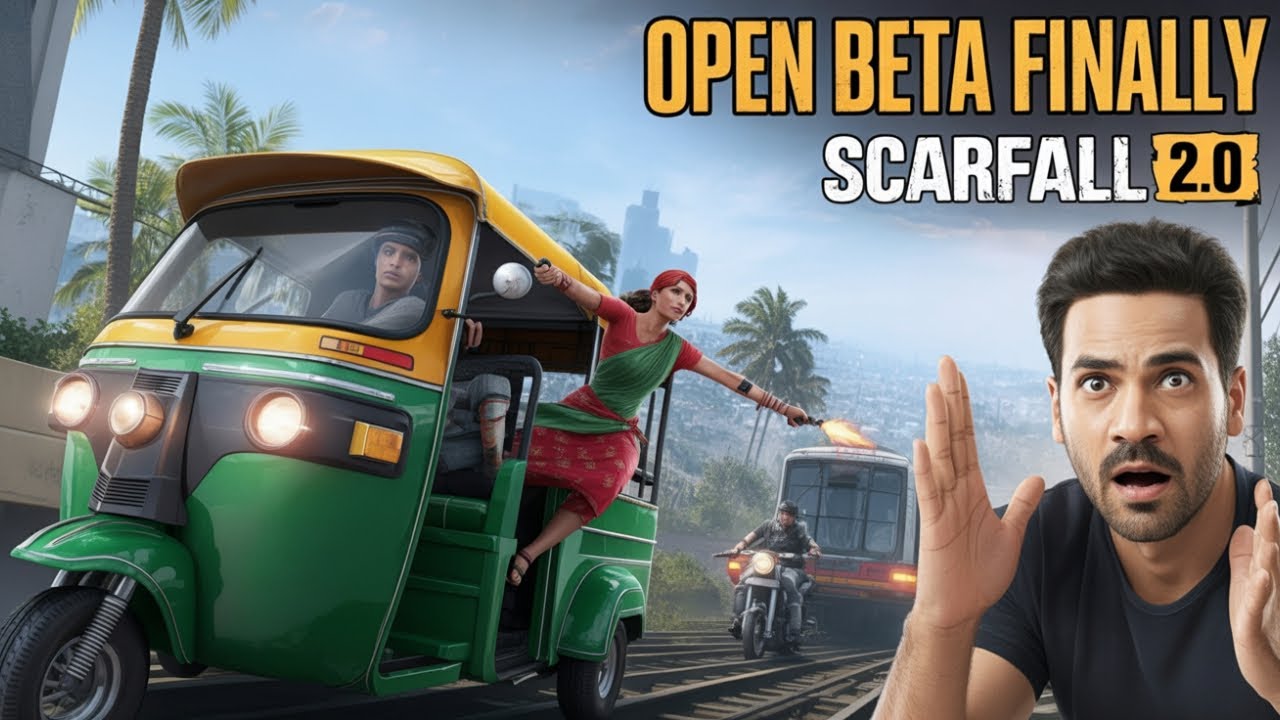 India’s Best Battle Royale? 🇮🇳 ScarFall 2.0 Ultra Graphics Gameplay
