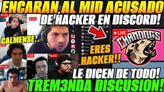 😲K1 y PROPLAYERS ENCARAN en discord a MID de CHANDOGS "ACUSADO DE HACKER" en la EWC 2026 SA😲