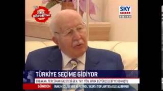 Tayyip Erdoğan, Erbakanı Taklit Etmeye Çalışıyor