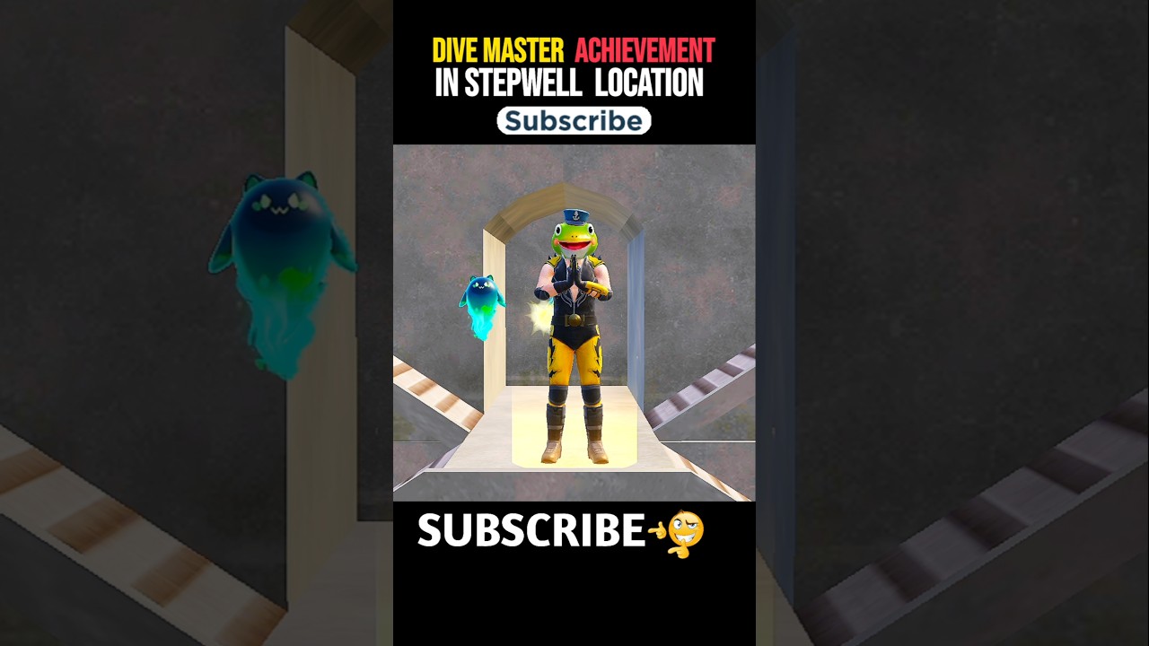 ✅ Dive Master Achievement in Stepwell 