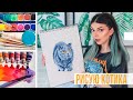 Рисую Котика Акварелью 🐈 | Как нарисовать Кошку акварельными красками