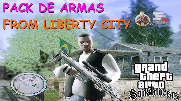 Código do pack de Armas 1 do GTA IV 