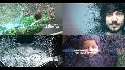 Particle World Slideshow | After Effects Template | Openers