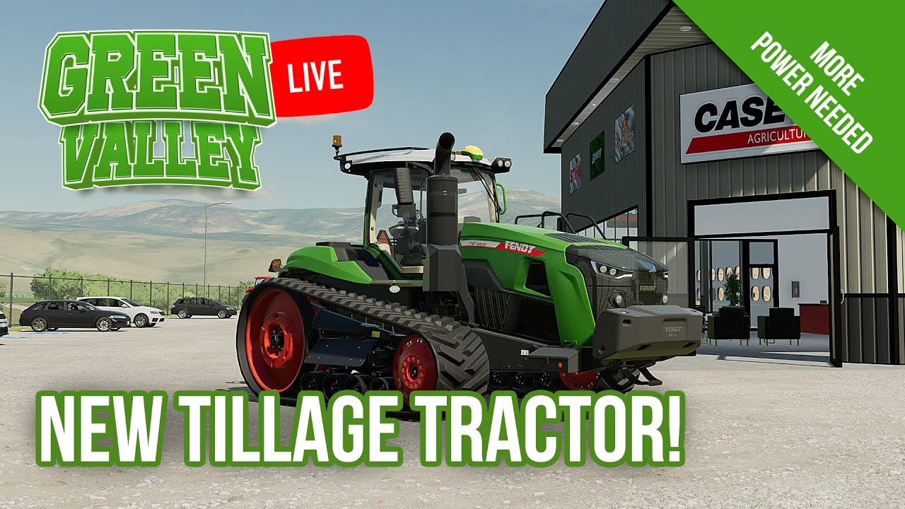 🔴 Green Valley LIVE Harvest is Done and New Tractor Day Episode 19