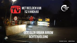 ACHTERVOLGING gestolen Urban Arrow bakfiets bij 112Vandaag | Recovery Team NL