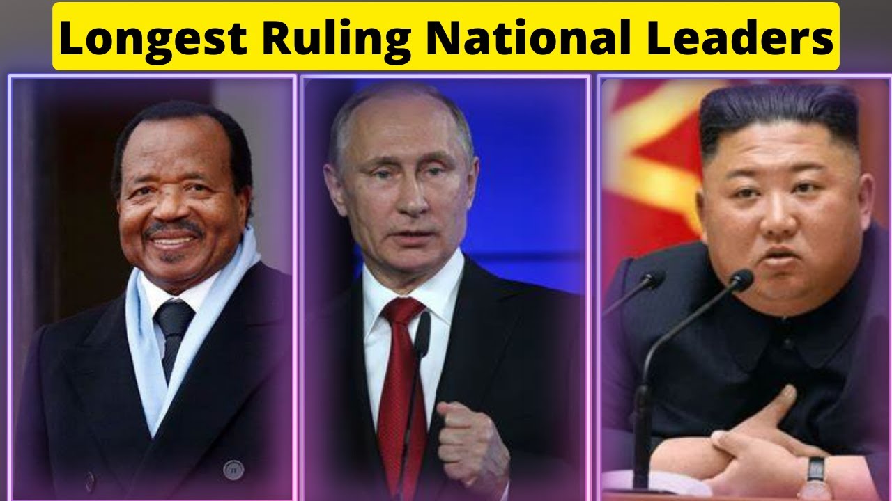 Longest Ruling National Leaders From Different Countries - YouTube